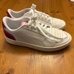 NWOT Puma Ralph Sampson Low board shoes sneakers in white, red size 8 (US)
